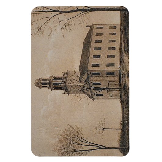 Grote congregationele kerkmagneet magneet (Verticaal)