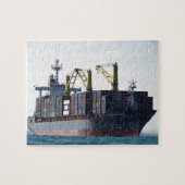 Grote container bij anker legpuzzel (Horizontaal)