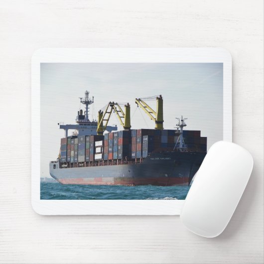 Grote container bij anker muismat (Met muis)