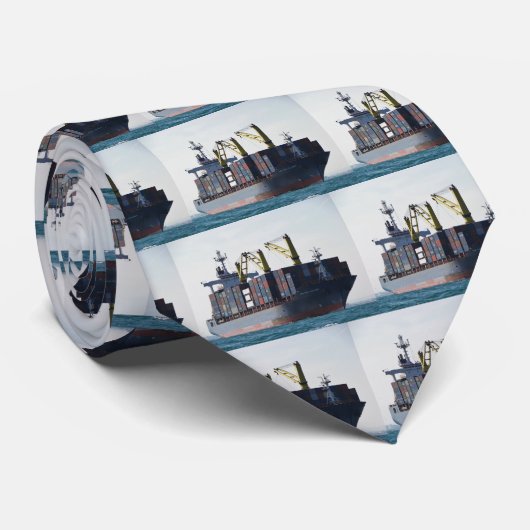 Grote container bij anker stropdas (Opgerold)