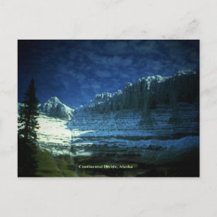 Grote continentale kloof in Alaska Briefkaart