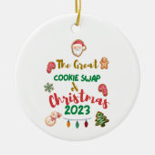 Grote Cookie Swap 2023 Ornament (Voorkant)