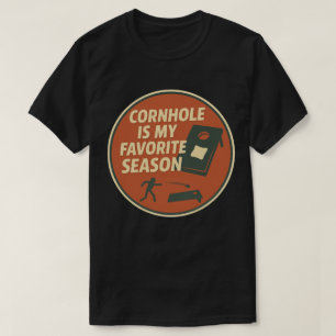 Grote Cornhole Speler Humor T-shirt