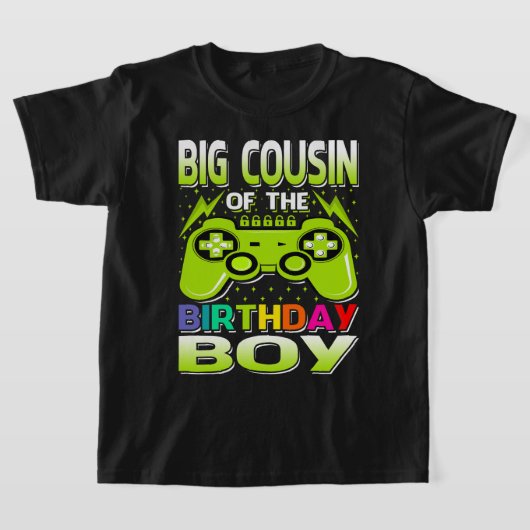 GROTE COUSIN VAN HET BRITSE TELEFOON DIE VideoSpel T-shirt (Laagn)