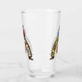 Grote Cowboys Rood & Blauw Glas (Links)