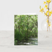 Grote Creek in de zomer..... Kaart (Gele Bloem)