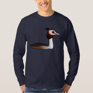Grote Crested Grebe T-shirt