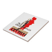 Grote Crippler ~ Syphilis Tegeltje (Zijkant)