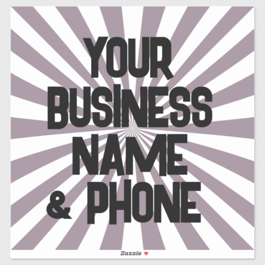 GROTE CUSTOM BUSINESS AUTO DECAL STICKERS (Vel)