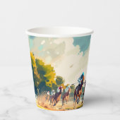 GROTE "D" RACE PAPIEREN BEKER (Voorkant)