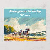 GROTE "D" RACE UITNODIGING (Voorkant)
