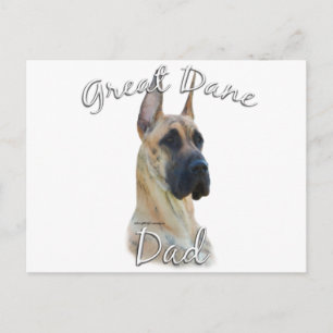 Grote Daan (brindle) Mam 2 Briefkaart
