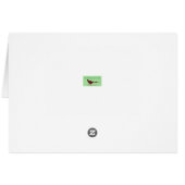 Grote Daan die op Birthday-hondenkaart loopt (Achterkant Horizontaal)