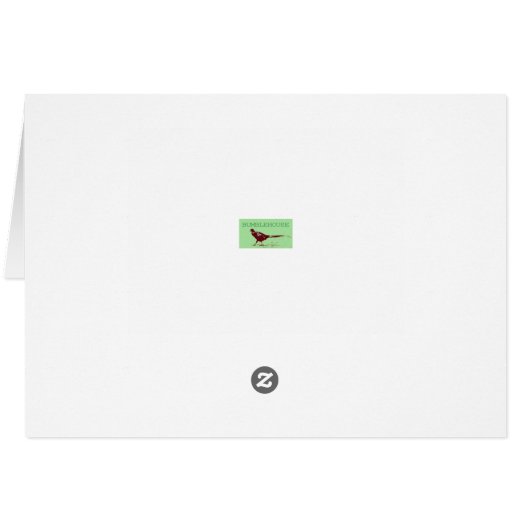 Grote Daan die op Birthday-hondenkaart loopt (Achterkant Horizontaal)