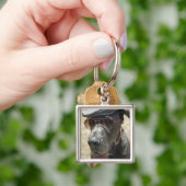 Grote Daan met pet en zonnebrillen Sleutelhanger (Hand)