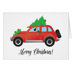 Grote daandoekauto - Boom bovenaan