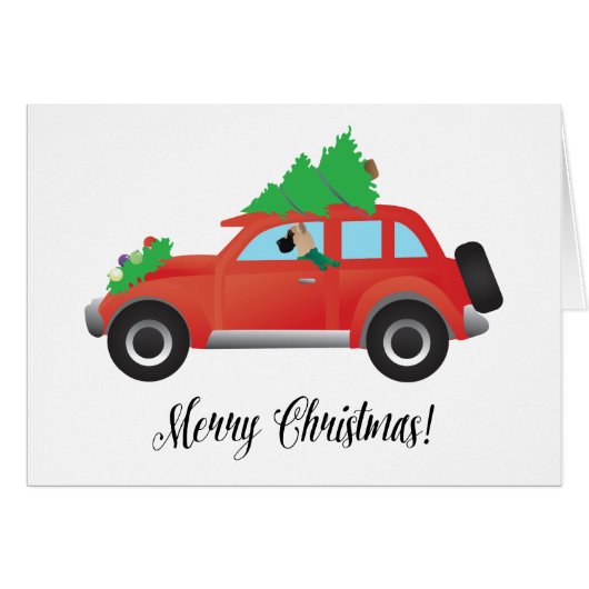 Grote daandoekauto - Boom bovenaan (Voorkant Horizontaal)