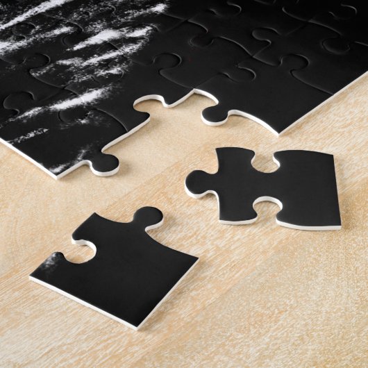 Grote daandraai-puzzel legpuzzel (Zijkant)