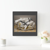 Grote daanwandkast vierkante klok (Huis)