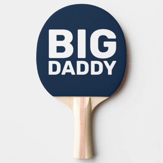 GROTE DADDY PING PONG PADD;ES TAFELTENNISBATJE (Voorkant)