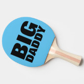 GROTE DADDY PING PONG PADDLES TAFELTENNISBATJE (Zijkant)