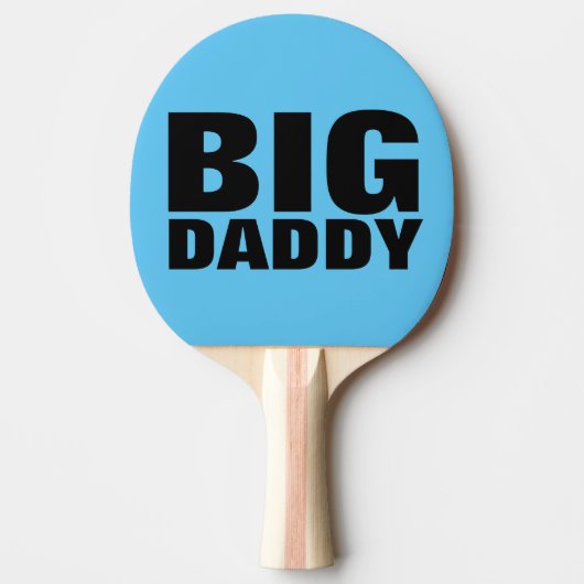 GROTE DADDY PING PONG PADDLES TAFELTENNISBATJE (Voorkant)