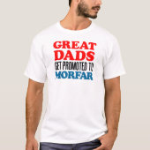 Grote Dads promoot naar ver T-shirt (Voorkant)