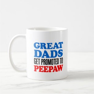 Grote Dads promoot Peepaw Southern Grandpa Koffiemok