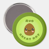 Grote dag in Avo Magneet (Voorkant / Achterkant)