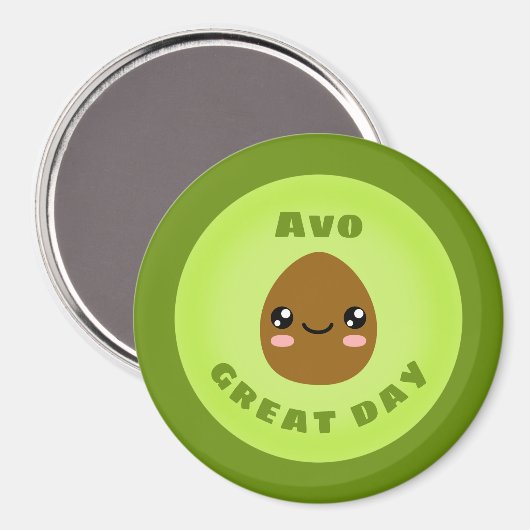 Grote dag in Avo Magneet (Voorkant / Achterkant)