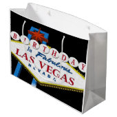 GROTE DAG IN LAS VEGAS Gift Bag Large Cadeautasje (Achterkant Gekanteld)