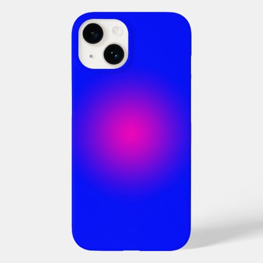 Grote dag voor de Blauwe en Magenta Case-Mate iPhone Case (Achterkant)