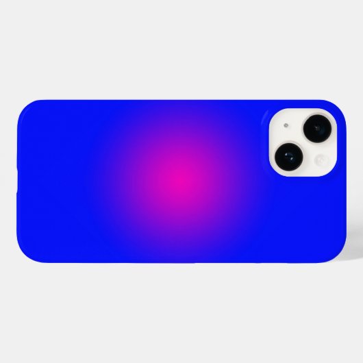 Grote dag voor de Blauwe en Magenta Case-Mate iPhone Case (Achterkant (horizontaal))