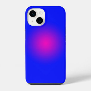 Grote dag voor het blauw en magenta  iPhone 14 hoesje
