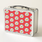 Grote Daisy Bloem Gepersonaliseerde Naam (Achterkant)