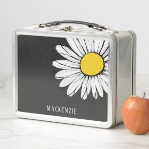 Grote Daisy Bloem Persoonlijke Naam