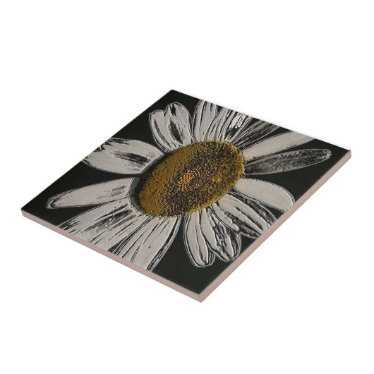 Grote Daisy Tegeltje (Zijkant)