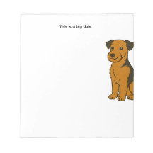 Grote Dale-notitieblok