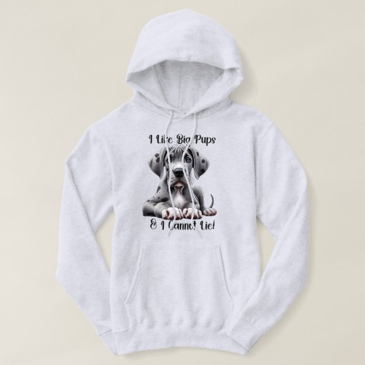 Grote Dan Puppy Hoodie (Design voorkant)