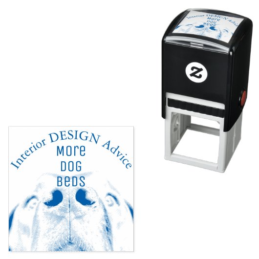 Grote Dane interieurontwerp advies Zelfinktende Stempel (In situ)