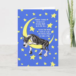 Grote Dane Mantle Twinkle Kaart
