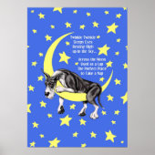 Grote Dane Mantle Twinkle Poster (Voorkant)