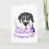 Grote Dane Mantle UC Birthday Cake Kaart (Voorkant)