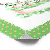 Grote Dane Merle Birthday Cake Poster (Hoek)