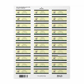 Grote Dane Merle Carousel-labels Etiket (Full Sheet)