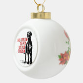 Grote Dane Vrienden Keramische Bal Ornament (Rechts)