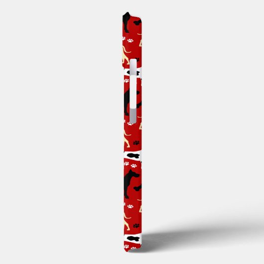 Grote Danes Dog Pattern Harlequin Hoesje-Mate iPho Case-Mate iPhone Case (Achterkant / Links)