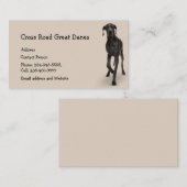 Grote Danes Dog Pet Animal Visitekaartje (Voorkant / Achterkant)