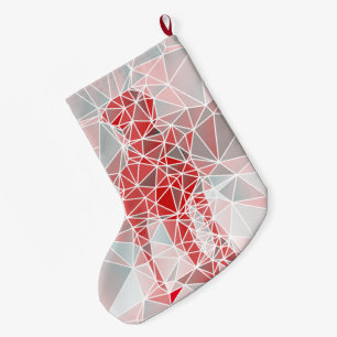 Grote Daneshond Patroon Kerstsok