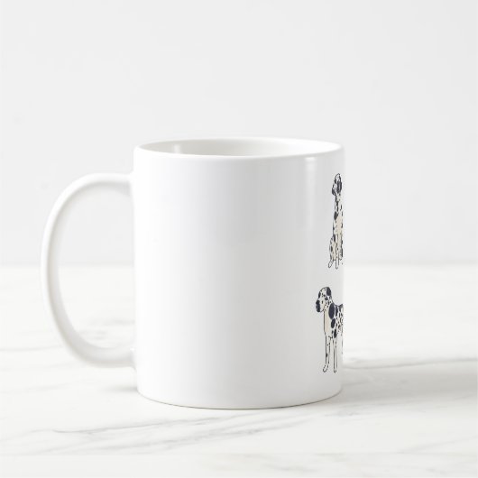 Grote dansmagie koffiemok (Links)